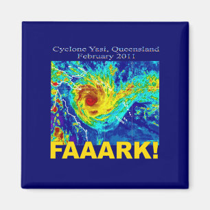 Cyclone Yasi, Queensland, February 2011 Magnet