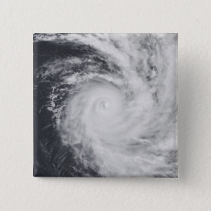 Cyclone Zoe in the South Pacific Ocean 15 Cm Square Badge