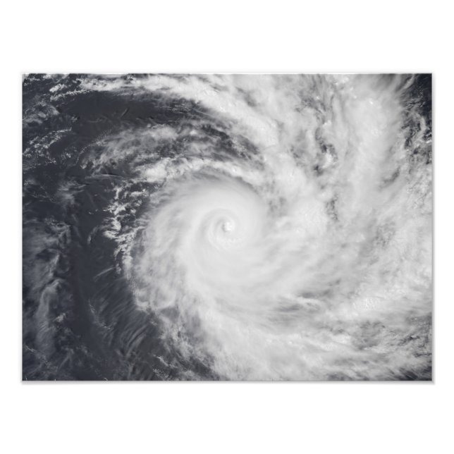 Cyclone Zoe in the South Pacific Ocean Photo Print (Front)