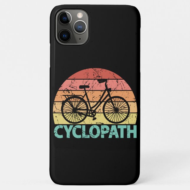 Cyclopath Funny Cycling Case-Mate iPhone Case (Back)