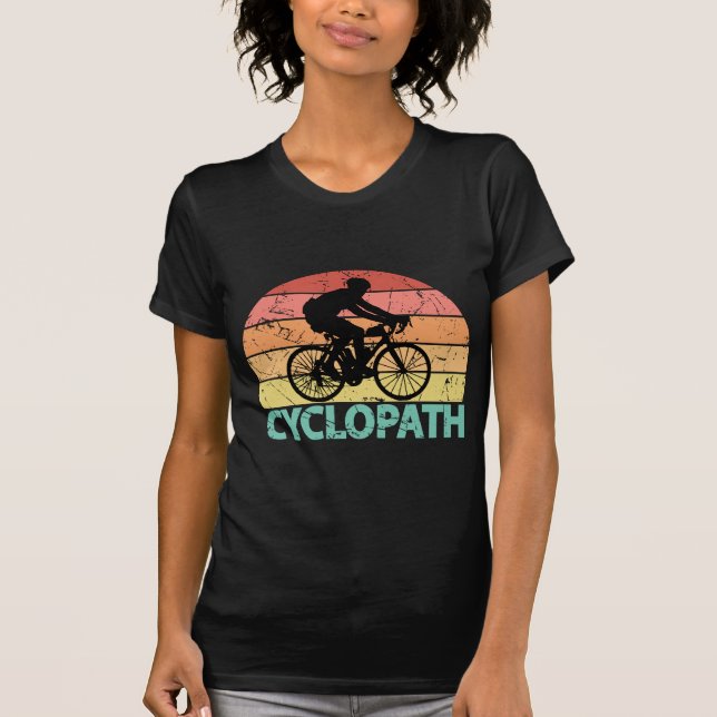 Cyclopath Funny Cycling T-Shirt (Front)