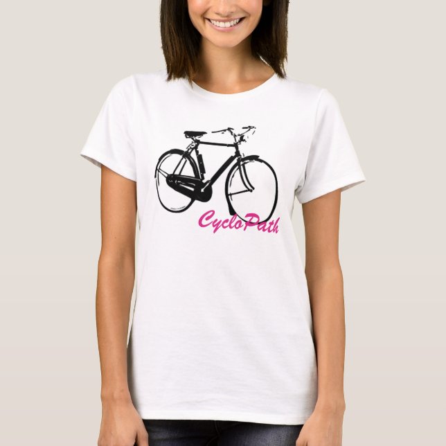 CycloPath Shirt I love to Cycle! (Front)
