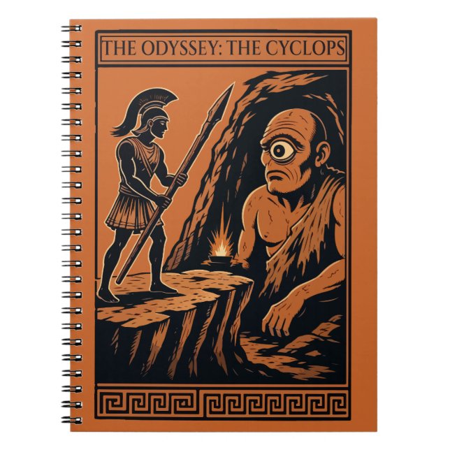Cyclops Cave Duel Notebook (Front)