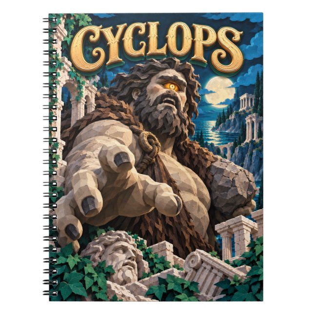 Cyclops, Paper Cut Monster Notebook (Front)