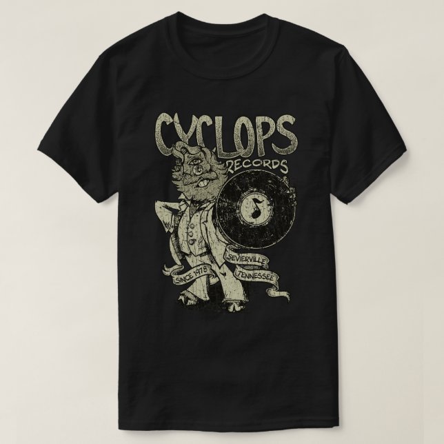 Cyclops Records 1978 T-Shirt (Design Front)