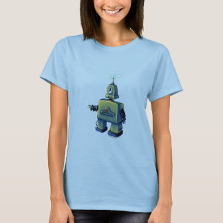 Cyclops Robot with Static T-Shirt
