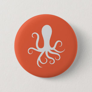Cycloptopus - Orange 6 Cm Round Badge