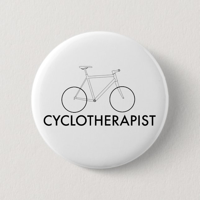 Cyclotherapist 6 Cm Round Badge (Front)