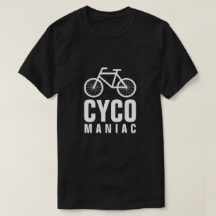 Cyco Maniac - Funny bicycle t shirt for cyclist