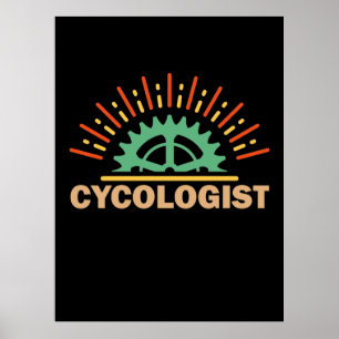 Cycologist Art Poster
