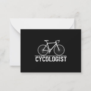 Cycologist Bike Cycling Bicycle Cyclist Card