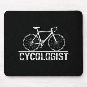 Cycologist Bike Cycling Bicycle Cyclist Mouse Mat