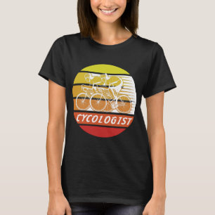 Cycologist Bike Retro Gift For Cycling & Bicycle c T-Shirt