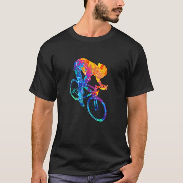 Cycologist  Biker T-Shirt (Front)