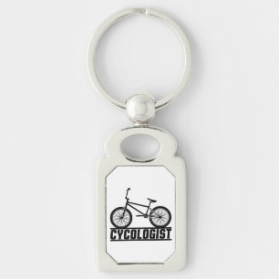 Cycologist BMX Rider, Bicycle Racing Cyclist Lover Key Ring