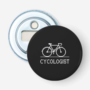 Cycologist Cycle Lover Gift Cycling Mountain Gift Bottle Opener