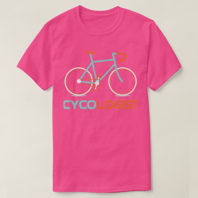 Cycologist Cycling Bicycle Cyclist Road Bike Triat T-Shirt (Design Front)