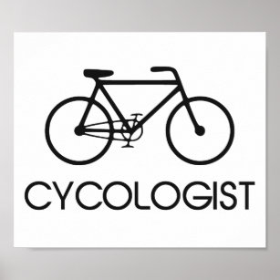 Cycologist Cycling Cycle Poster