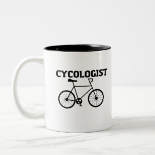 Cycologist Cycling Cycle Two-Tone Coffee Mug