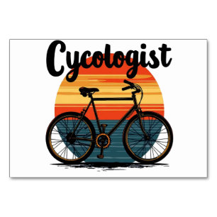 Cycologist: Energetic Biker Tee – for Cycling Table Number