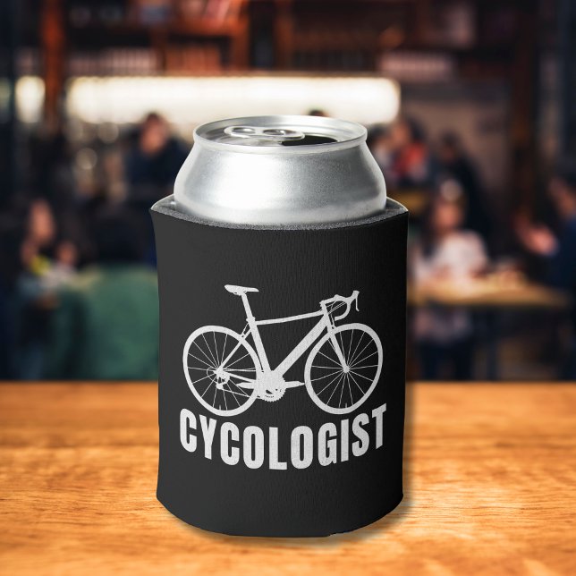Cycologist Fun Gift for Cycling Lovers Can Cooler (Creator Uploaded)