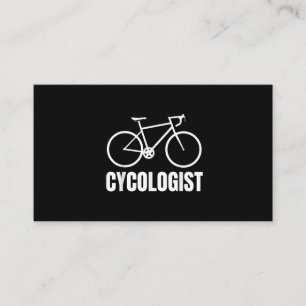 Cycologist Funny Bicycle Bike Gift Business Card
