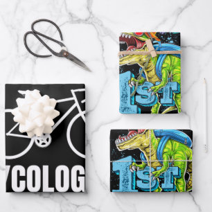 Cycologist Funny Bicycle Bike Gift Wrapping Paper Sheet