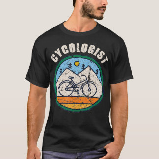 Cycologist Funny Bicycle Cycling Vintage Gift For  T-Shirt