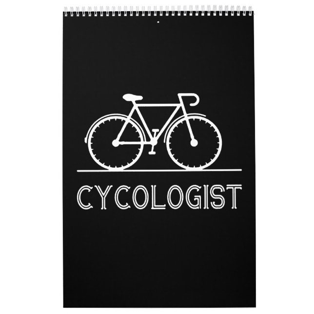 Cycologist Funny Bike Bicycle Humor Calendar (Cover)
