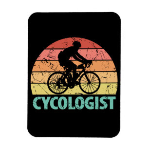Cycologist Funny Cycling Magnet