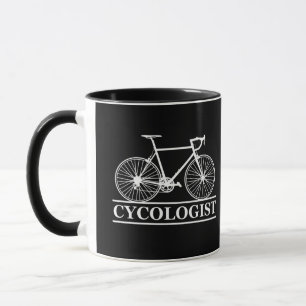 Cycologist funny cycling saying mug