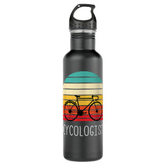 Cycologist - Funny Vintage Cycling & Cyclist Gift 710 Ml Water Bottle