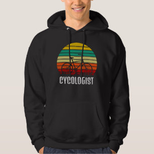 Cycologist - Funny Vintage Cycling    Hoodie