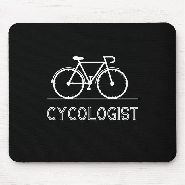 Cycologist Gift | Trust me I'm Cycologist Men Mouse Mat (Front)