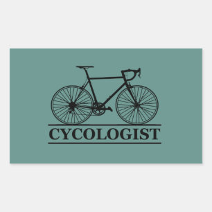 Cycologist Rectangular Sticker