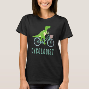 Cycologist Rex Dinosaur Cycling T-Shirt