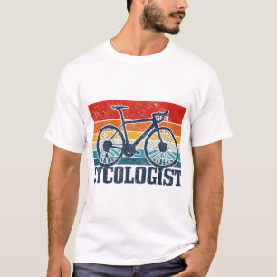 Cycologist Vintage Cycling Bike Racing Funny Cycli T-Shirt
