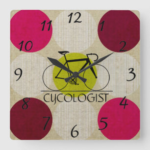 Cycologist Wall Clock