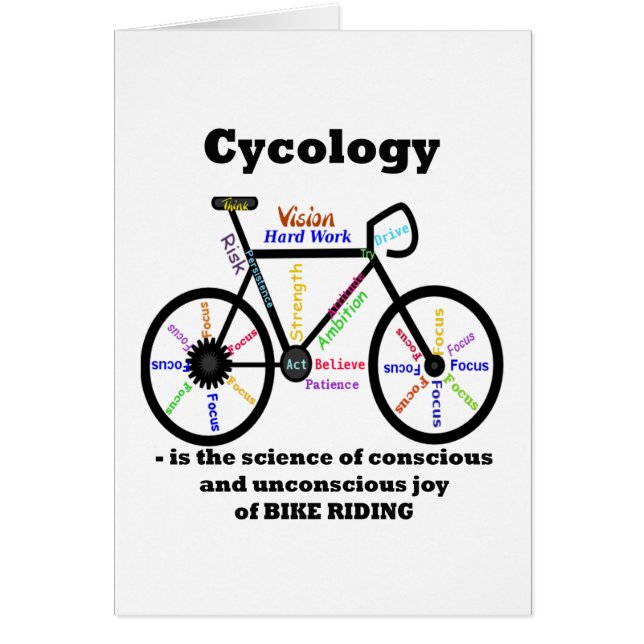 Cycology the Science of the Joy of Bike Riding (Front)