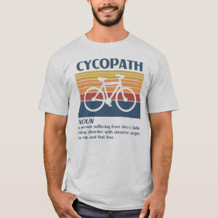 Cycopath Definition Retro Vintage Cycling T-Shirt