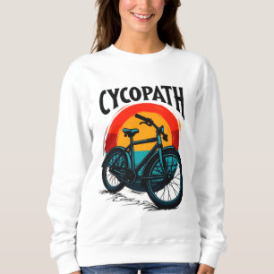 Cycopath: Energetic Bike with sunset Graphic Tee