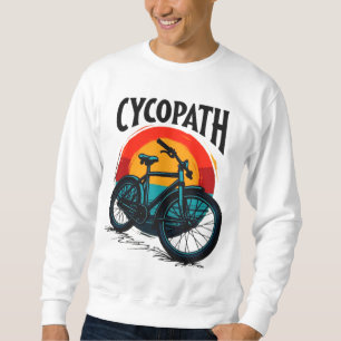 Cycopath: Energetic Bike with sunset Graphic Tee