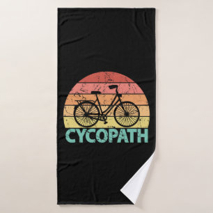 Cycopath Funny Cycling Bicycle Bath Towel