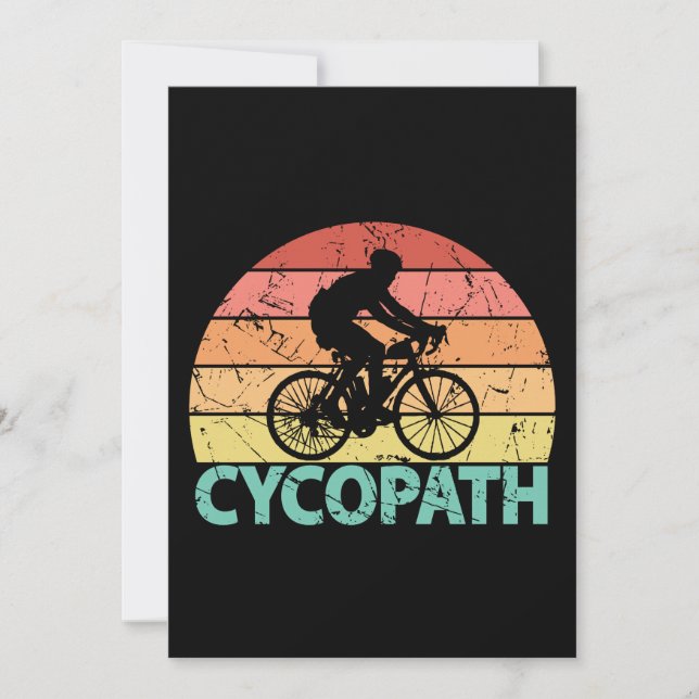 Cycopath Funny Cycling Cyclist (Front)