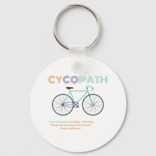 Cycopath Funny Cycling for Cyclists and Bikers . Key Ring