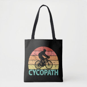 Cycopath Funny Cycling Tote Bag