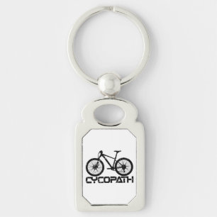 Cycopath - Funny MTB Biker Cyclist Cycling Lover Key Ring