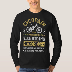 Cycopath Mountain Biking Cycling MTB Bicycle Bike T-Shirt