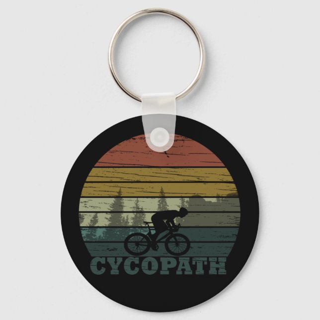cycopath off road biking key ring (Front)