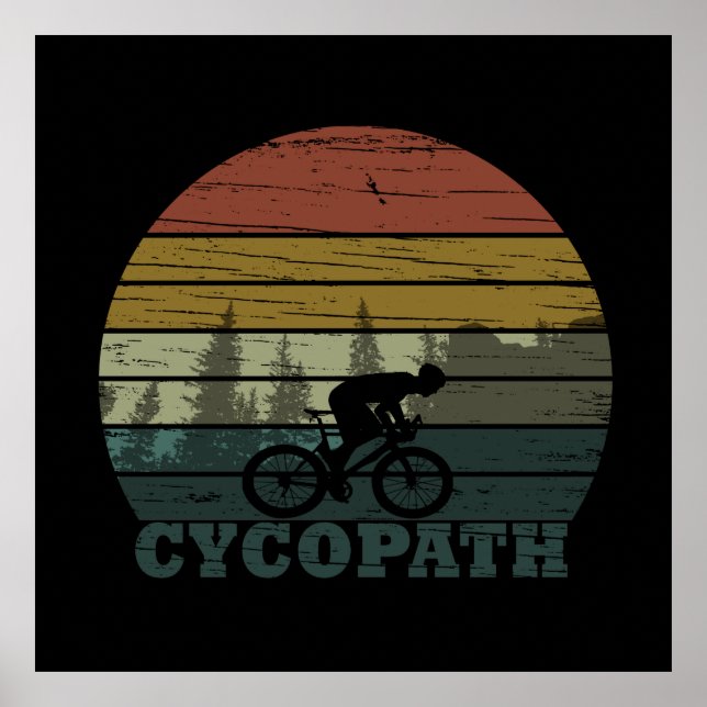 cycopath off road biking poster (Front)